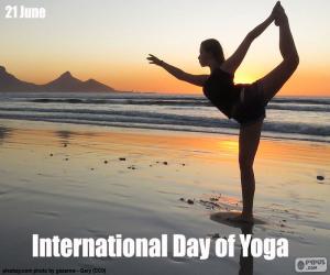 yapboz Uluslararası Yoga Günü
